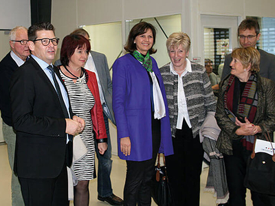 Bavarijos valstybės ministrė Ilse Aigner apsilankė „ept GmbH“
