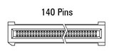 Matmenys EC.8 tiesus, 140 kontaktų
