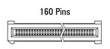 Matmenys EC.8 tiesus, 160 kontaktų
