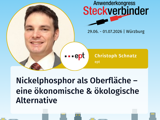 „ept“ skaitys pranešimą tema „Nikelio-fosforo danga“ 2026 m. jungčių kongrese Vurcburge